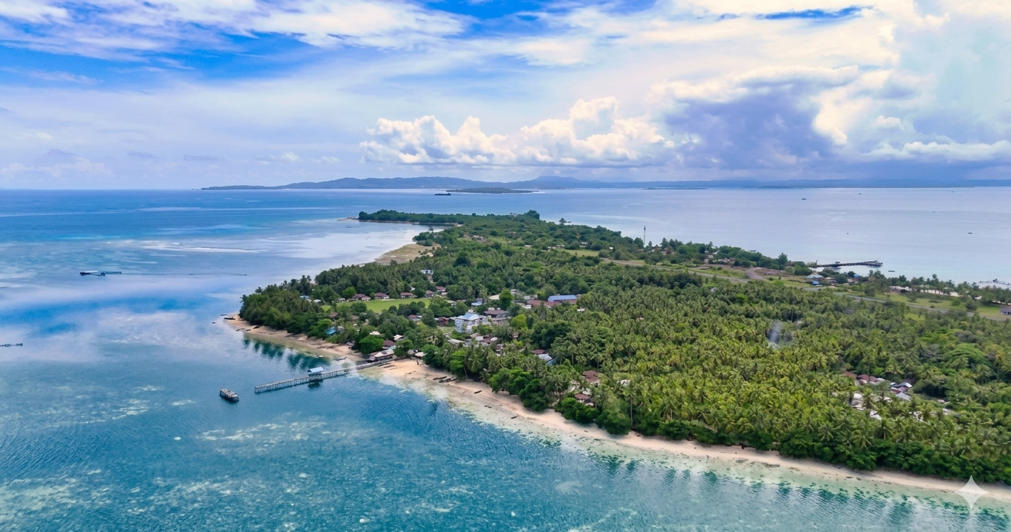 Pantai Pulau Yefman Raja Ampat